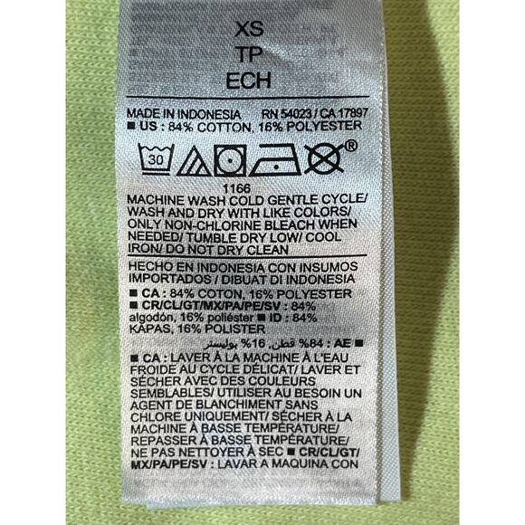 Old Navy Shorts Womens XS Lime Green Terry Cloth Elastic Waist Pockets Lounge - Picture 8 of 9